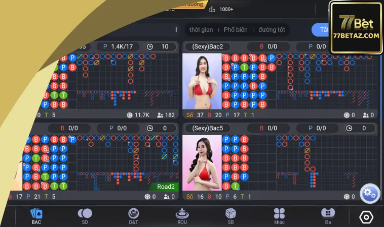Điểm mặt các game hay cần biết khi chơi casino 77BET Điểm mặt các game hay cần biết khi chơi casino 77BET